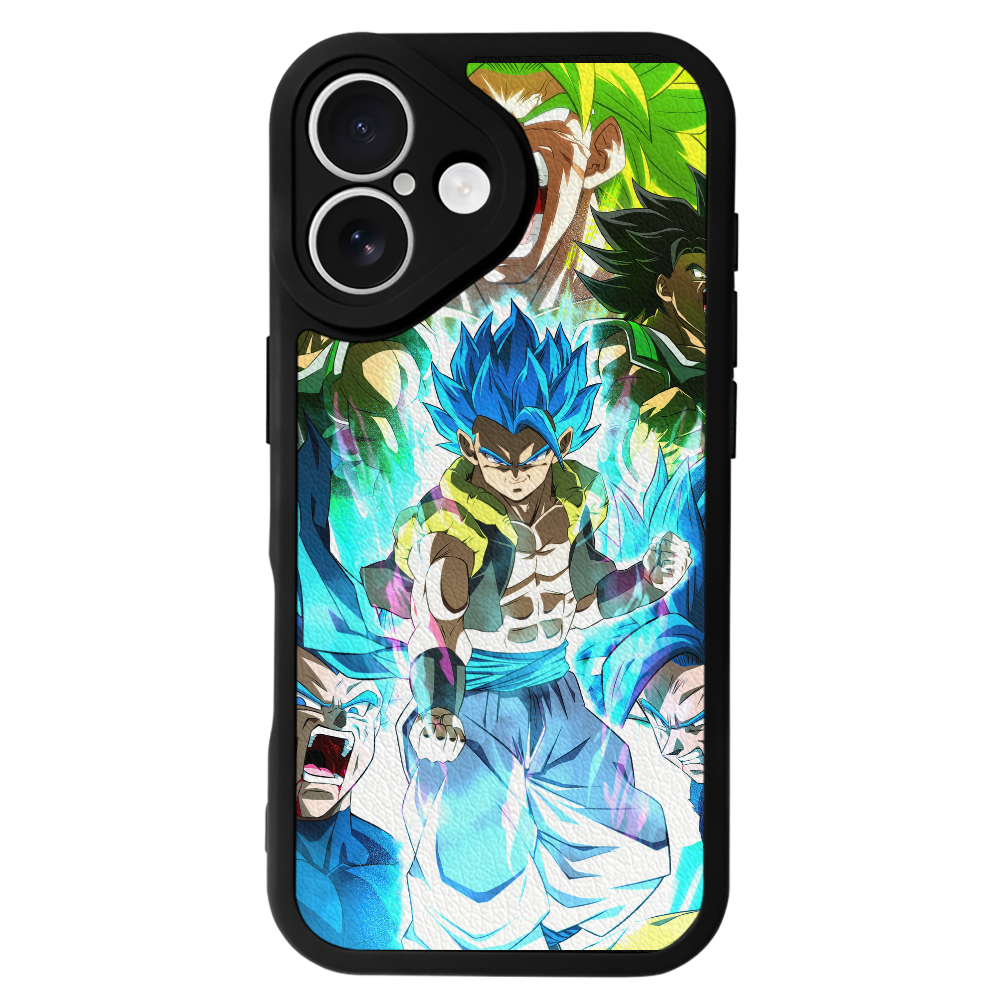 （画像用） ドラゴンボール DRAGON BALL 【iPhone 16シリーズ対応】シリコンスマホケース（レザー調） 材質：シリコン